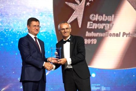 3 октября 2019 года Александр Новак вручил Международную энергетическую премию «Глобальная энергия»! 