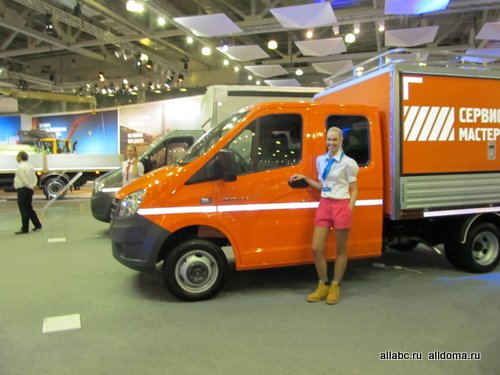 «Группа ГАЗ» представила на выставке Comtrans/2013 (КомТранс 2013)  новые модели автомобилей семейства NEXT.